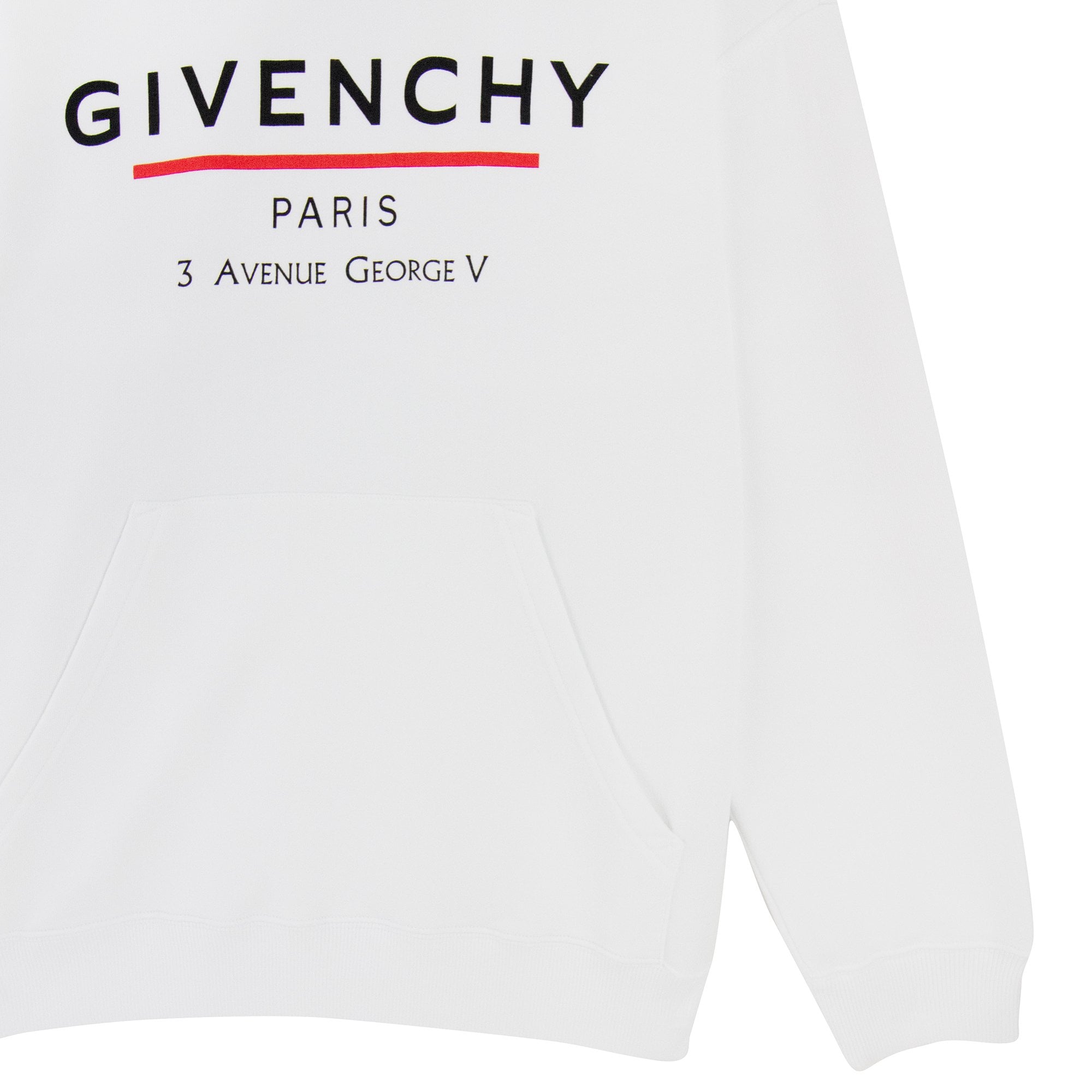 Givenchy George V Hoody Ltd Edition White