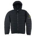 Stone Island Loom Woven Padded Jacket Black V0029