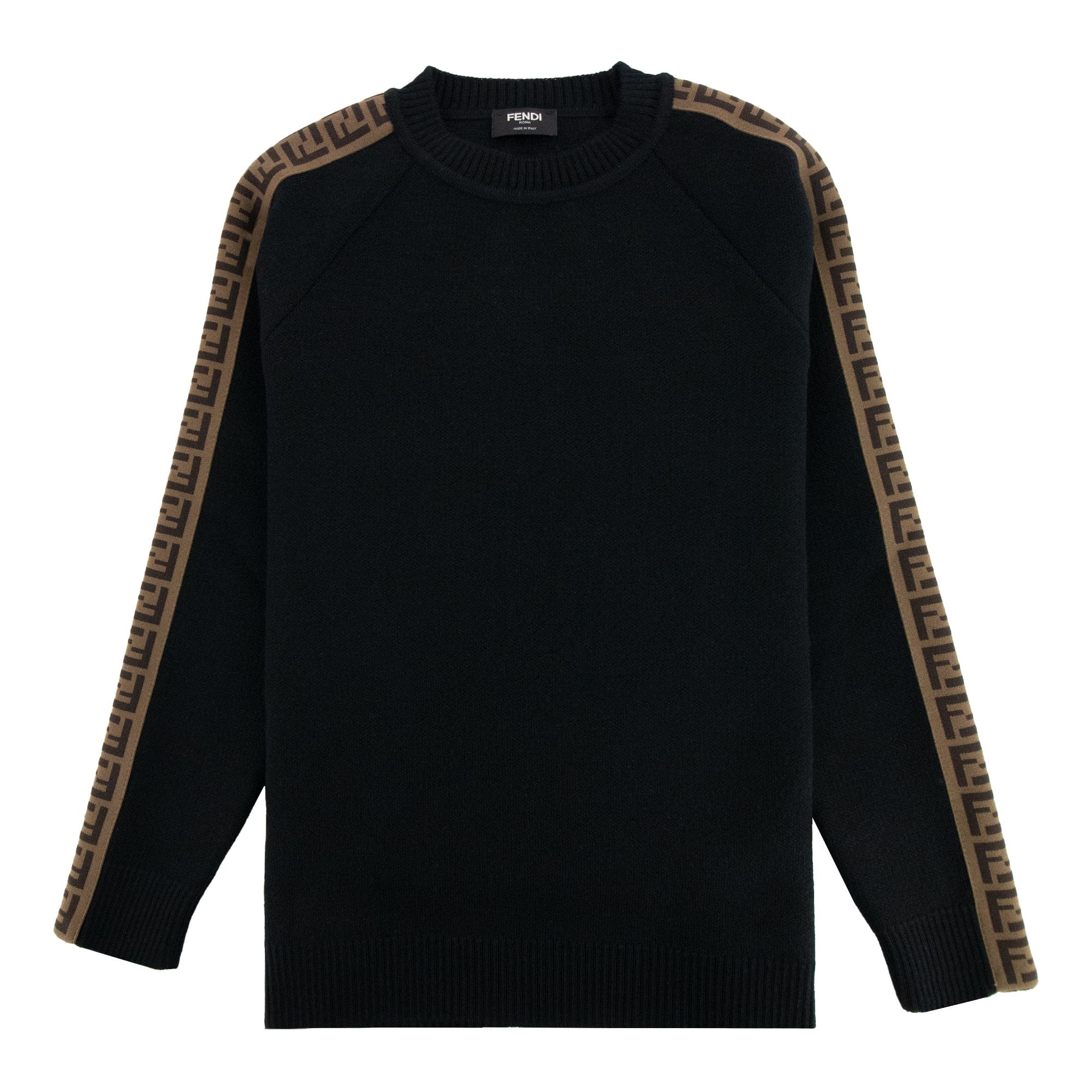 Fendi Kids FF-trim Sweatshirt Black