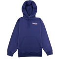 Balenciaga Logo Print Hooded Sweatshirt Blue 1195
