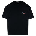 Balenciaga Political S/s T Shirt Black 1000