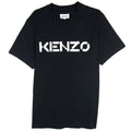 Kenzo Logo Print Crewneck T Shirt Black