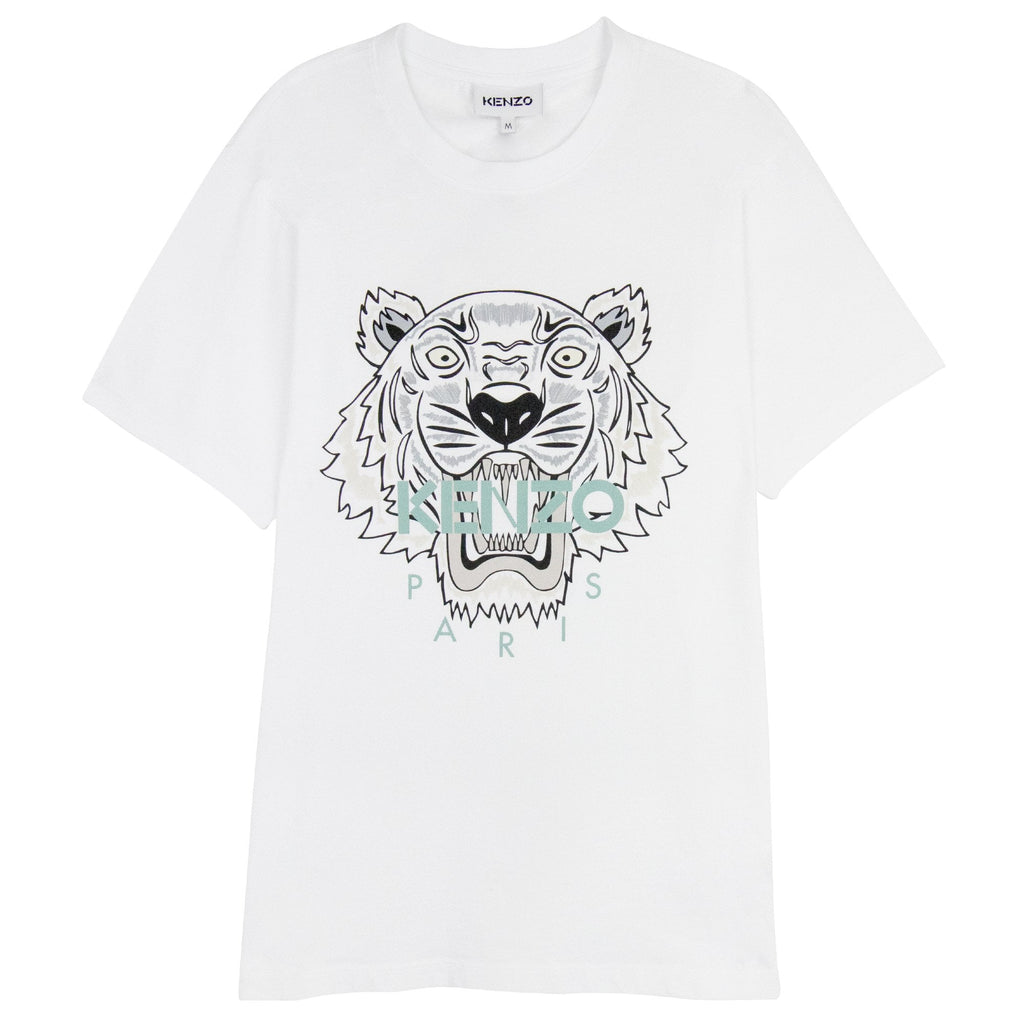 Kenzo Tiger T-shirt White/green