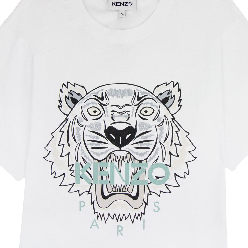 Kenzo Tiger T-shirt White/green