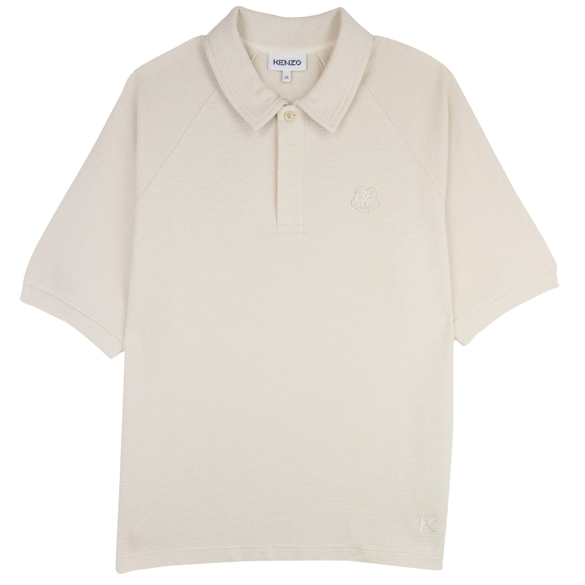 Kenzo Waffle Polo Beige 08