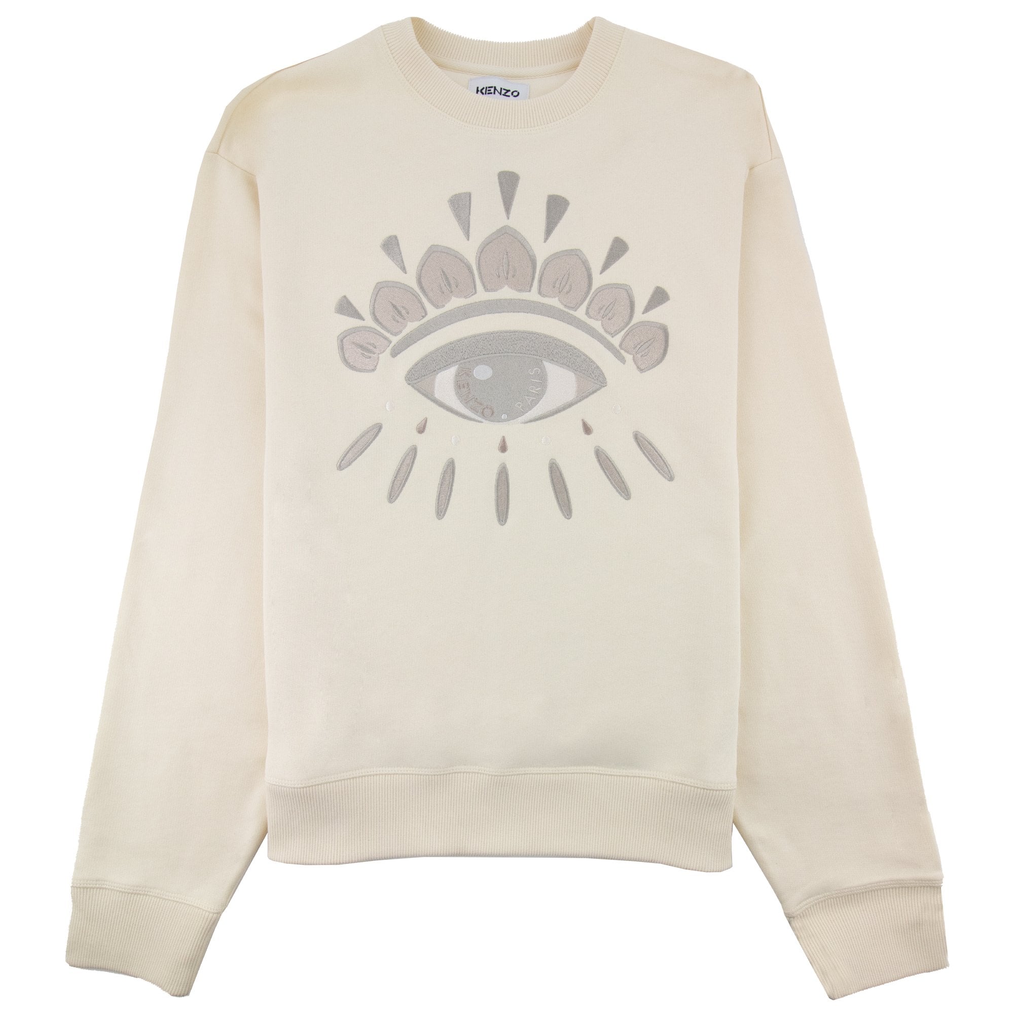 Kenzo Eye Sweatshirt Cream 03