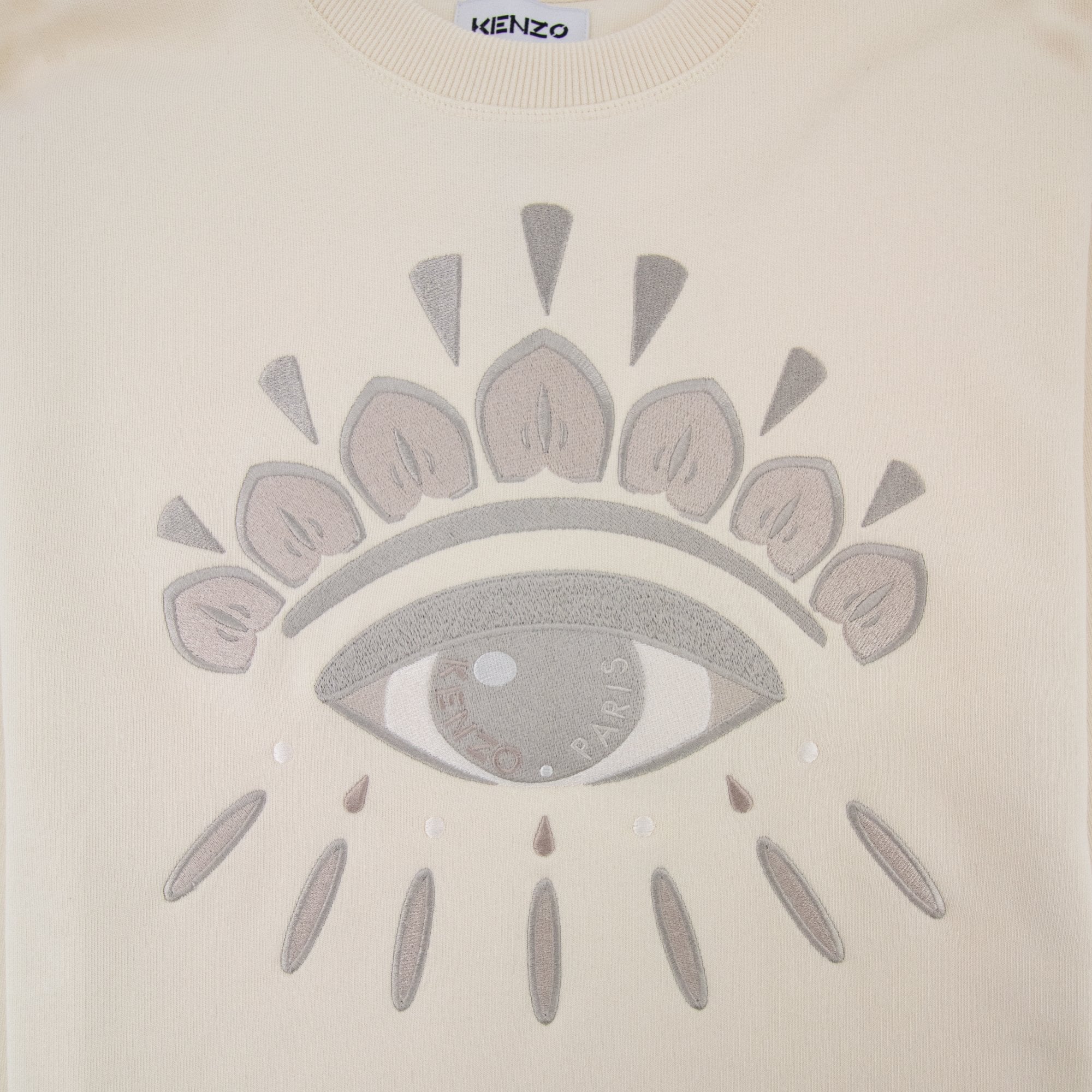 Kenzo Eye Sweatshirt Cream 03