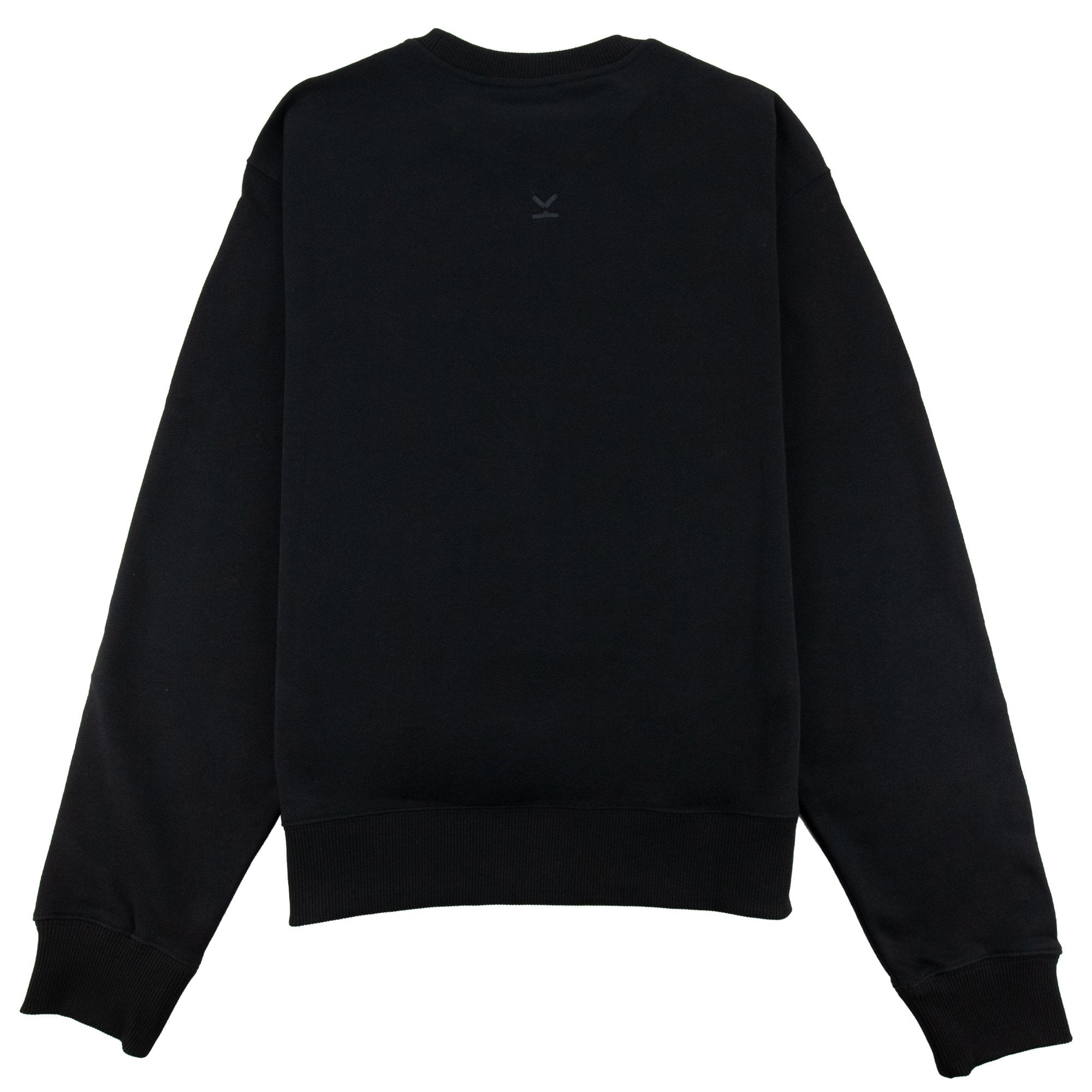 Kenzo Logo Print Crewneck Sweatshirt Black/white