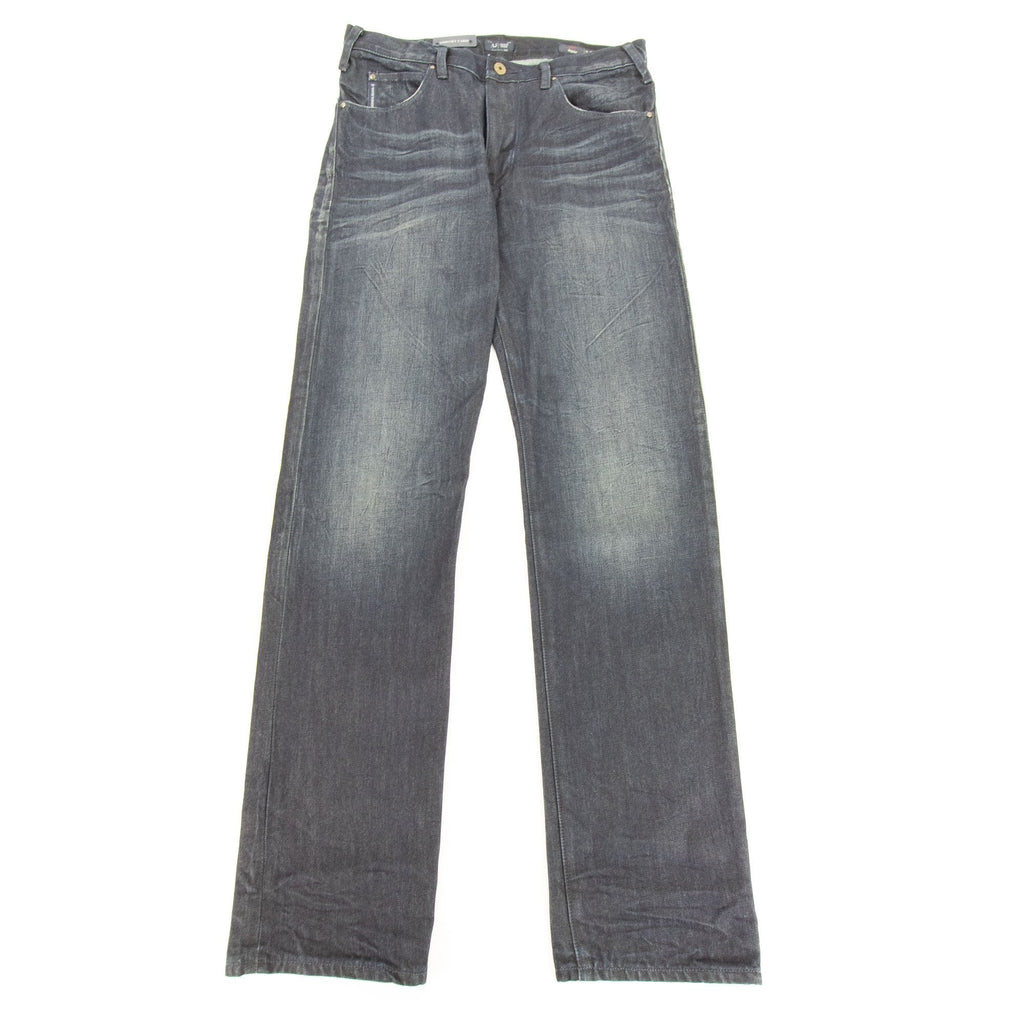 Armani Jeans Green Badge J21 Reg Fit Jean