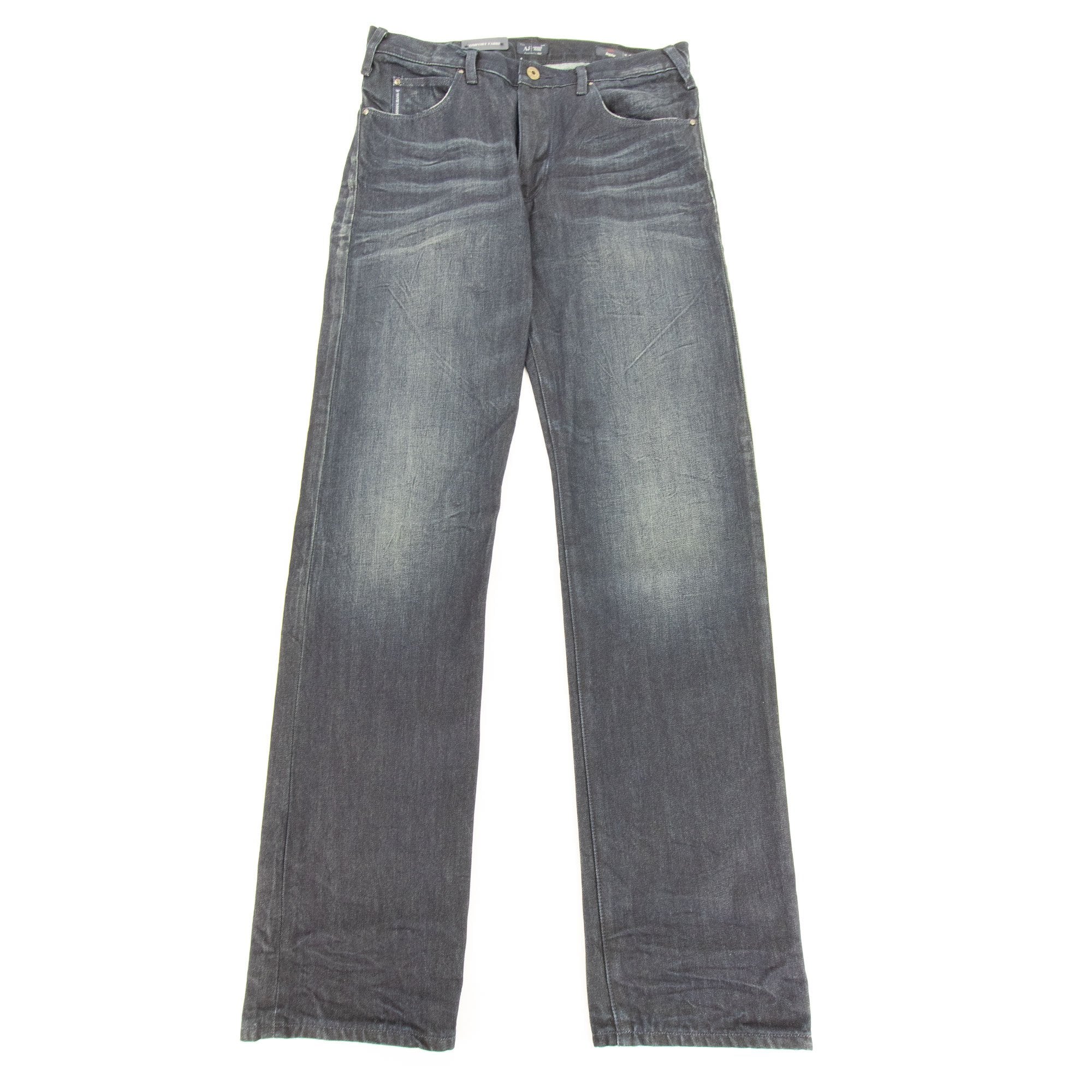 Armani Jeans Green Badge J21 Reg Fit Jean