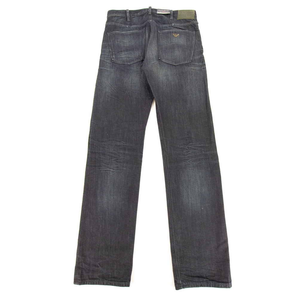 Armani Jeans Green Badge J21 Reg Fit Jean