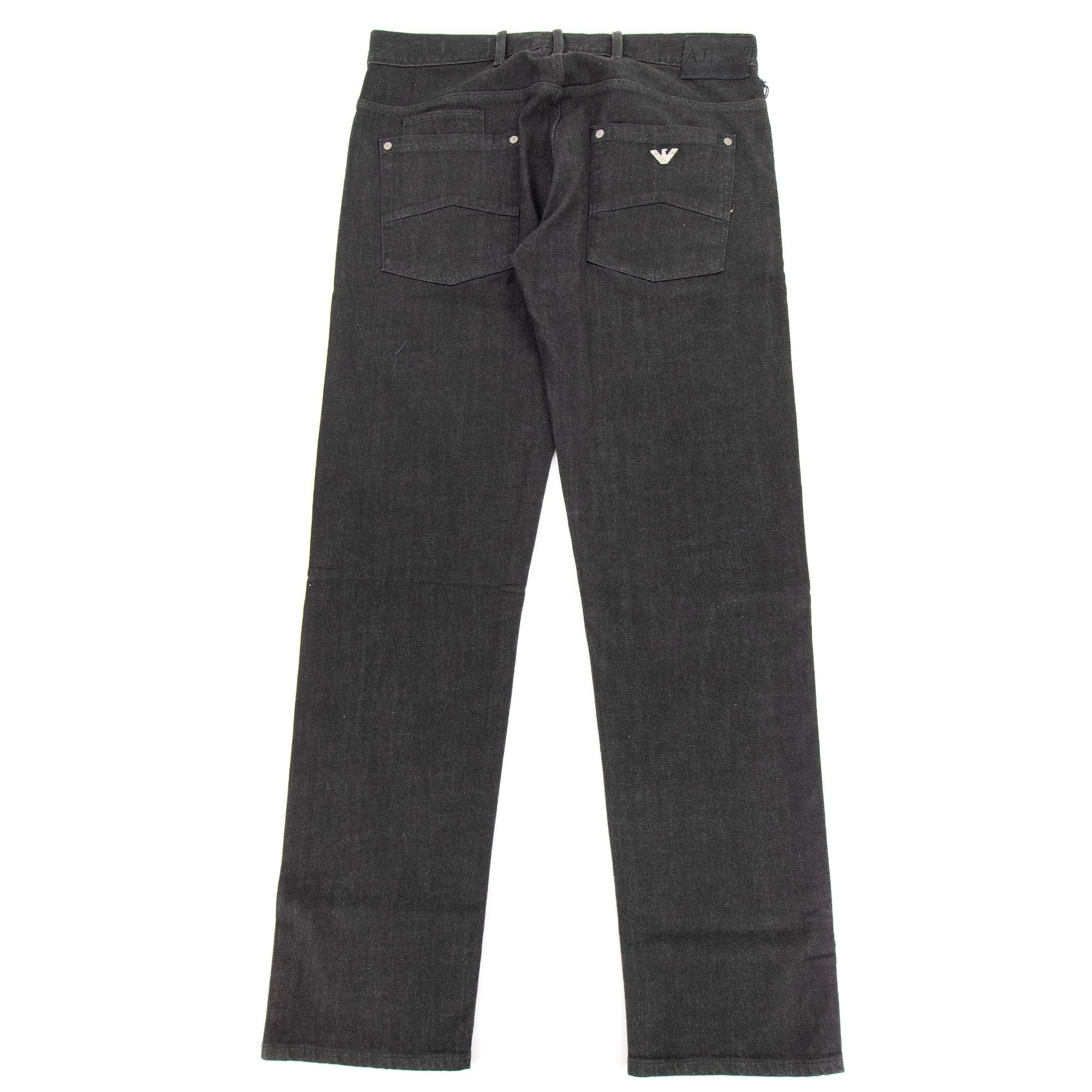 Armani Jeans J28 Slim Fit Black Denim Black Denim 900