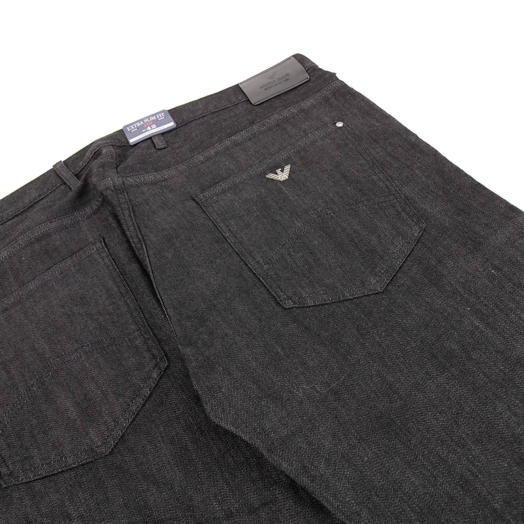 Armani Jeans J10 Ex Slim Fit Jean Nero