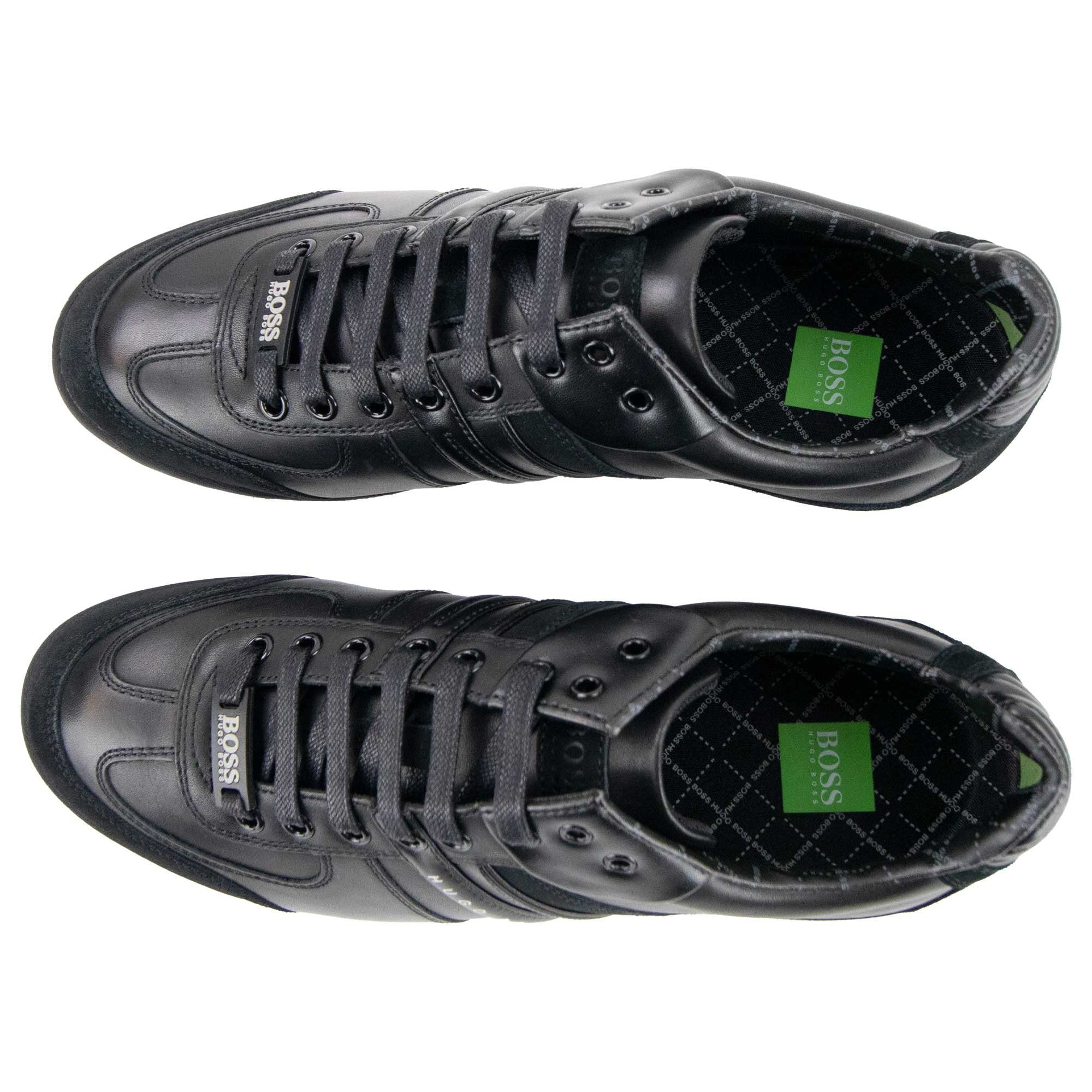 Hugo Boss Aki Low Top Trainers Black 001