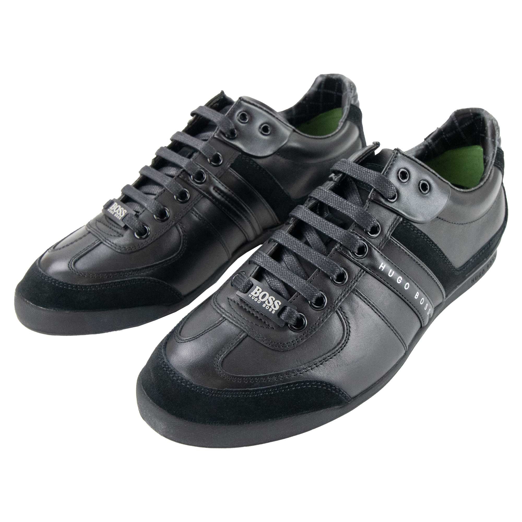 Hugo Boss Aki Low Top Trainers Black 001