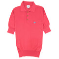 Vivienne Westwood Logo Short Sleeve Cotton Polo Pink