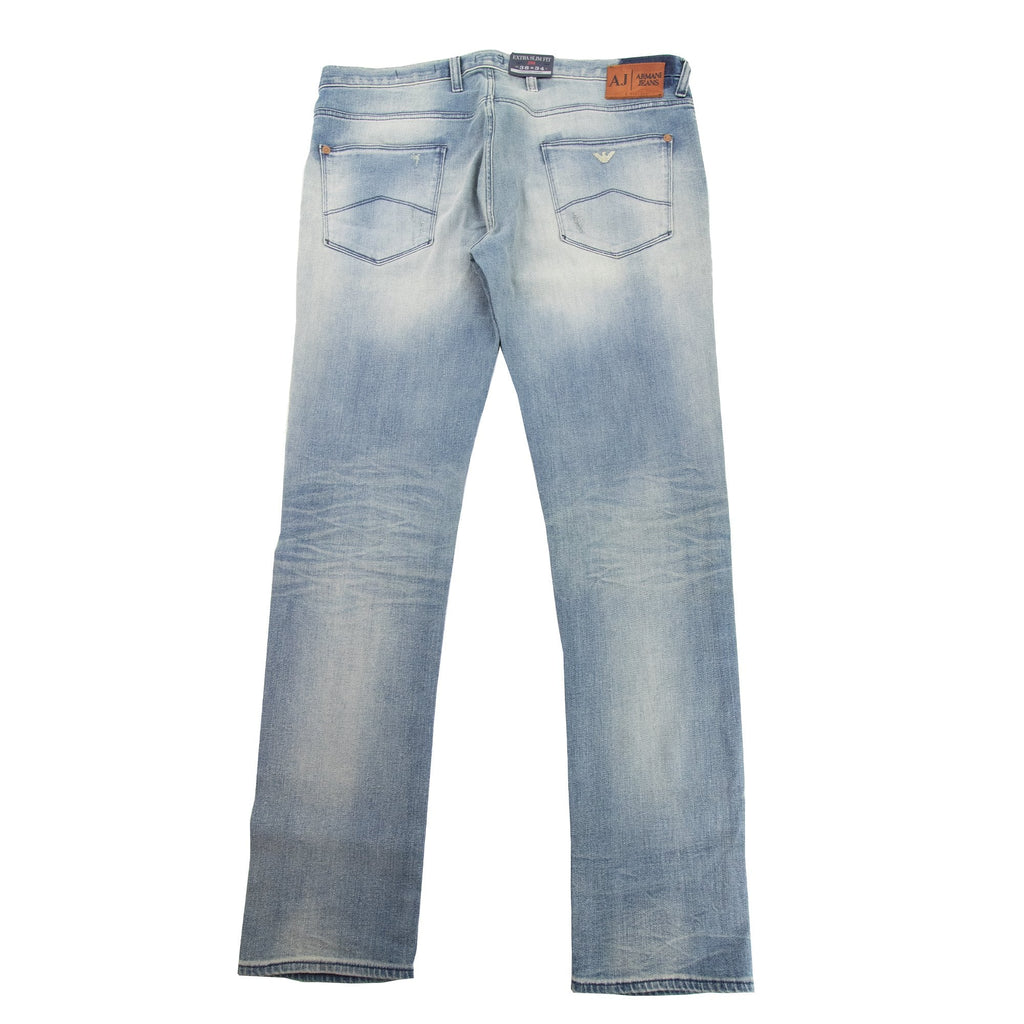 Armani Jeans J10 Ex Slim Fit Stonewash Jean Denim
