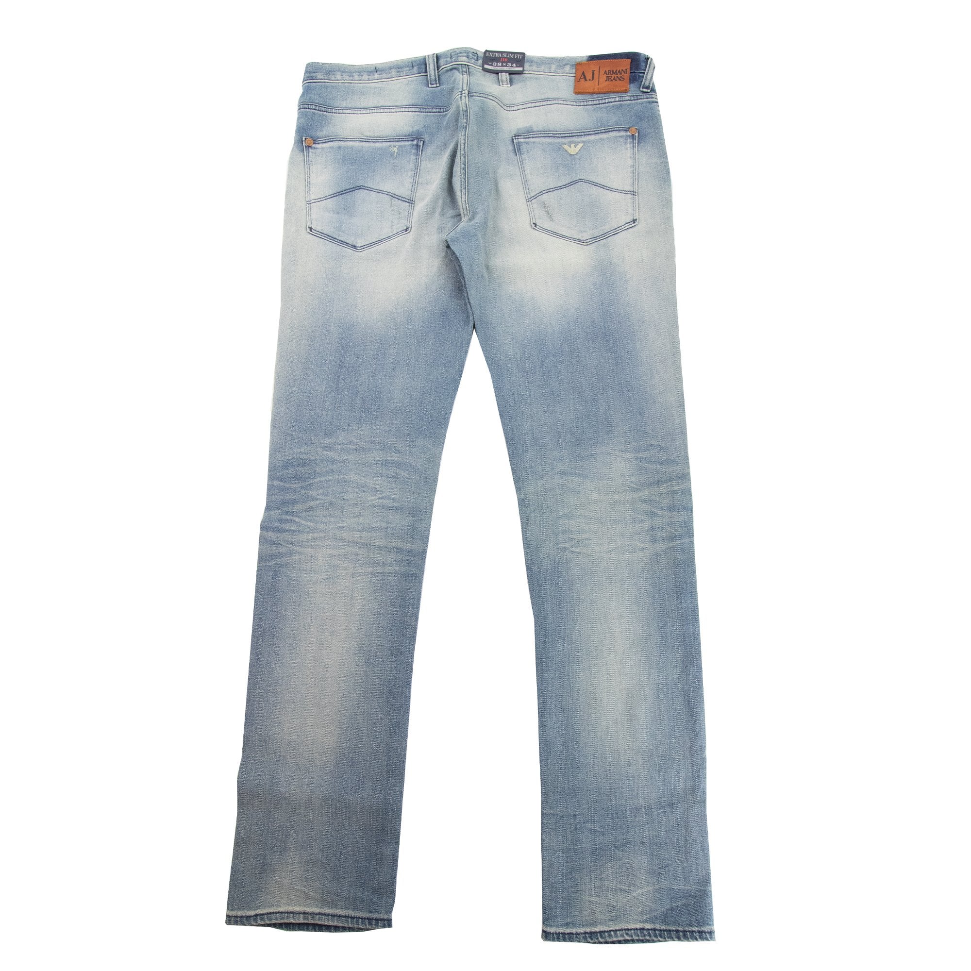 Armani Jeans J10 Ex Slim Fit Stonewash Jean Denim