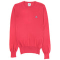 Vivienne Westwood Orb Logo Crewneck Knitted Sweatshirt Pink