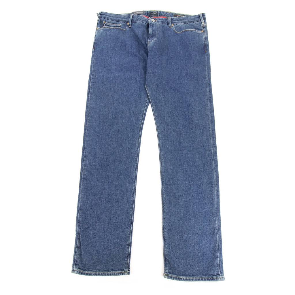 Armani Jeans J06 Blue Badge Slim Fit Jean