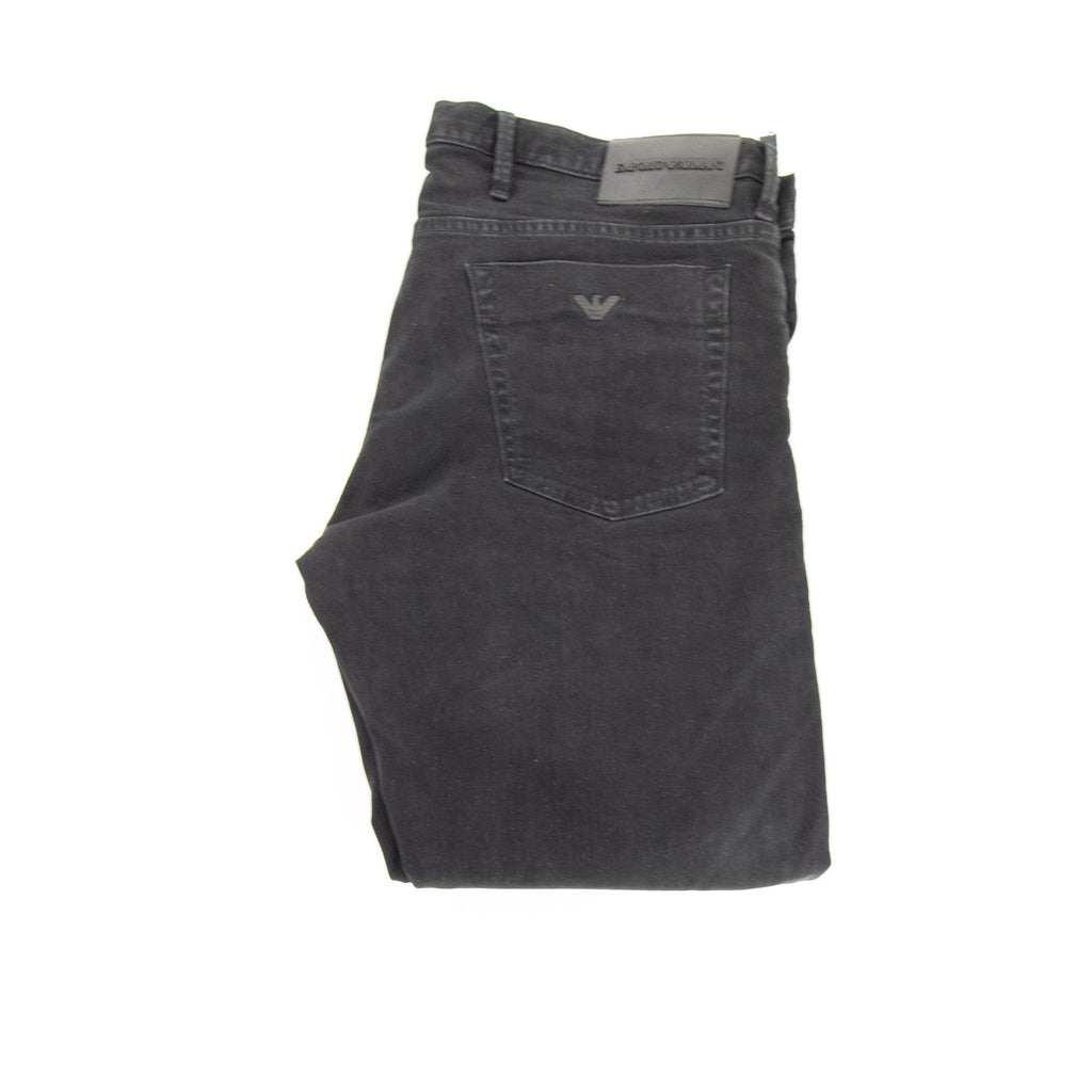 Emporio Armani Johnny Slim Fit Jean Black
