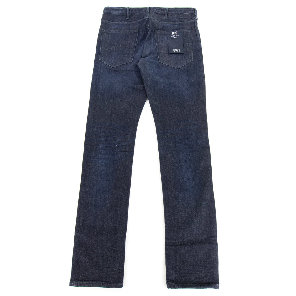 Armani Jeans Leather Badge J06 Slim Fit Jean