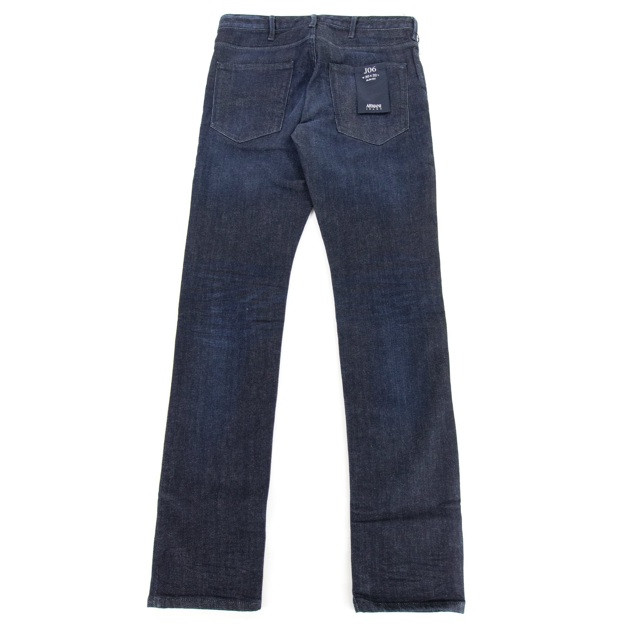 Armani Jeans Leather Badge J06 Slim Fit Jean