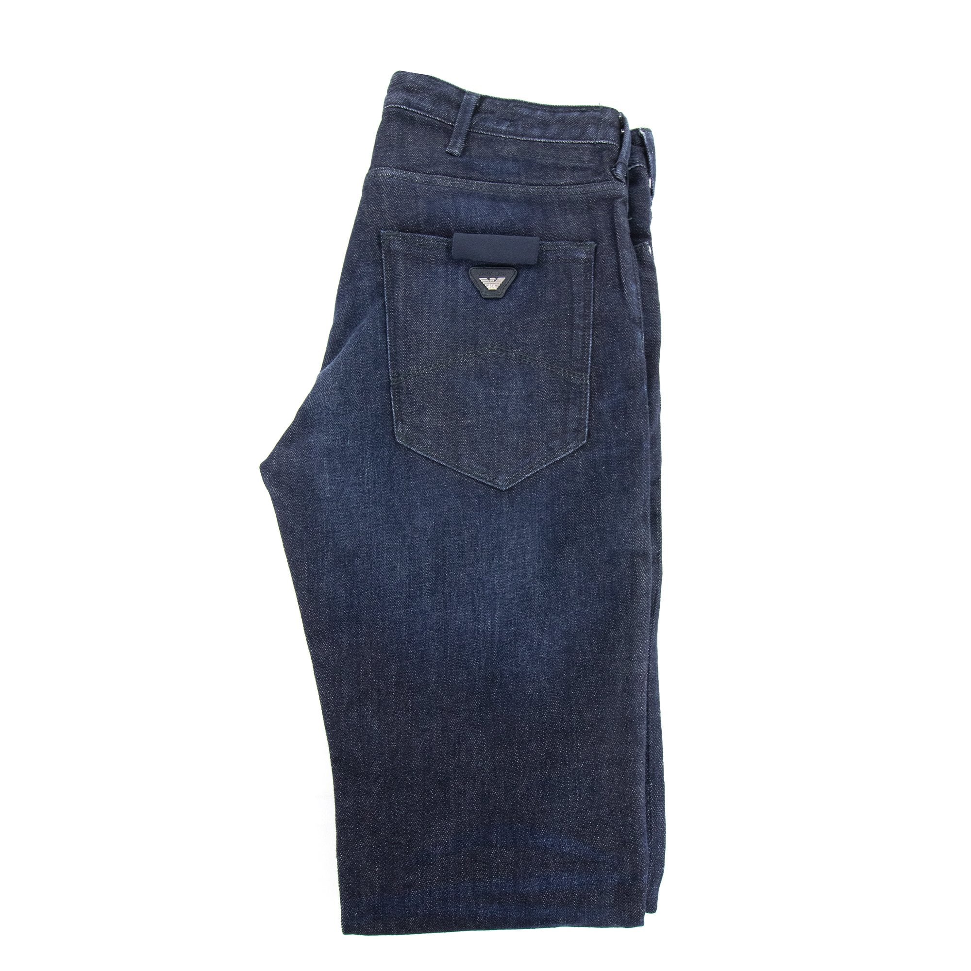 Armani Jeans Leather Badge J06 Slim Fit Jean