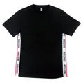 Moschino Underwear Side Tape Logo T Shirt Black 0555