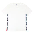 Moschino Underwear Side Tape Logo T Shirt White 0001