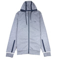 Hugo Boss Selnio Zip Up Hoodie Grey Marl
