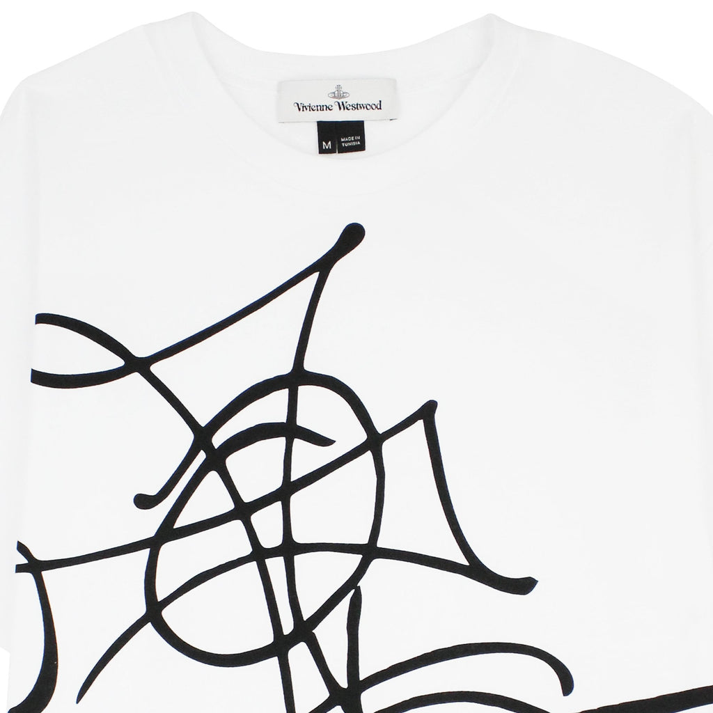 Vivienne Westwood Graffiti Orb Classic T Shirt White