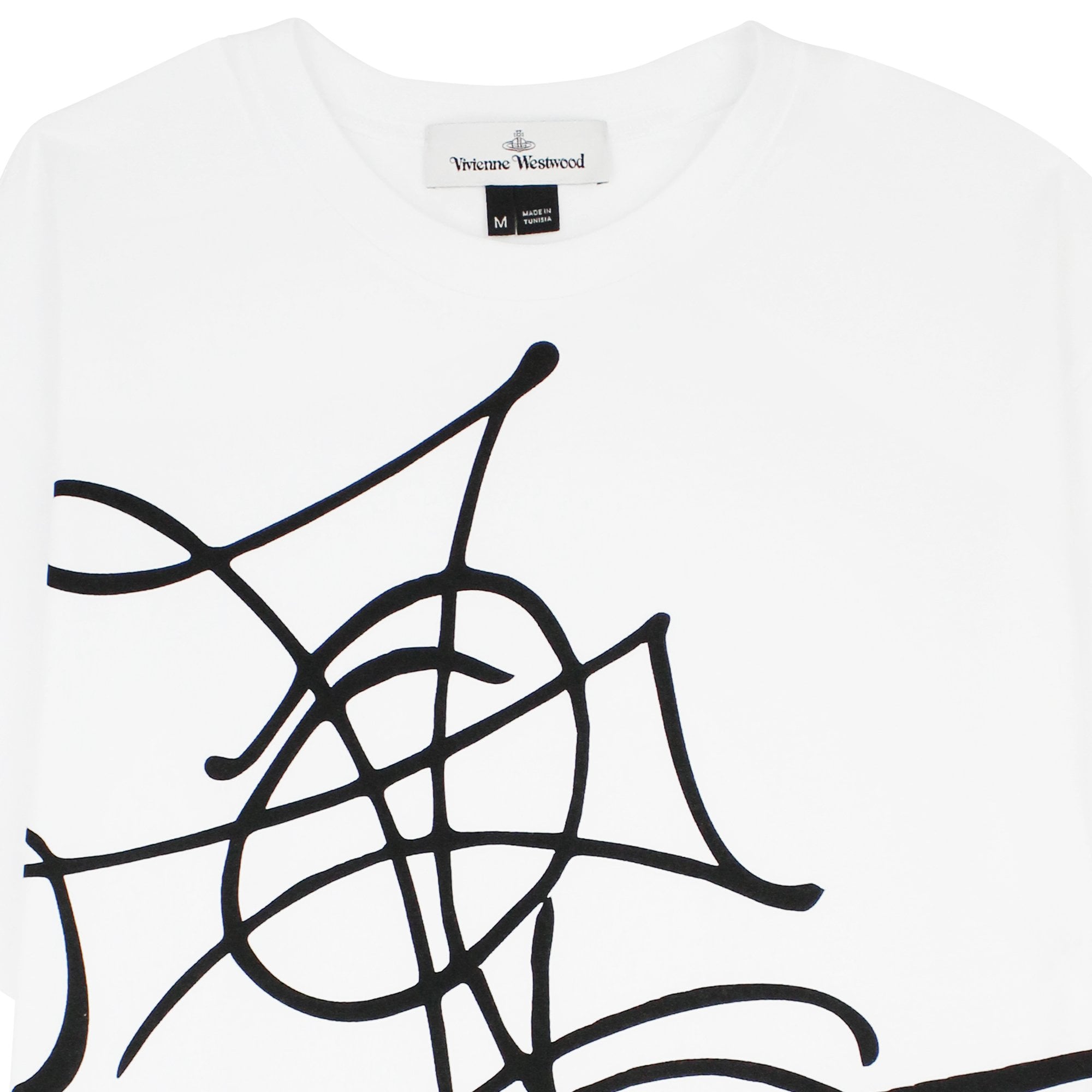 Vivienne Westwood Graffiti Orb Classic T Shirt White