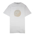Stone Island Rubber Compass Logo Tshirt White