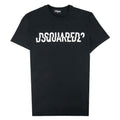 Dsquared2 Kids Dsquared Interrupted Tshirt Black