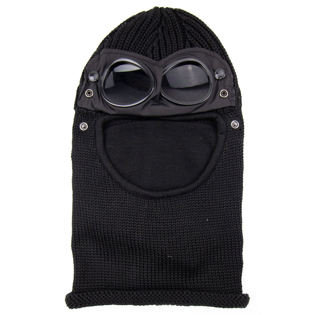 C.P. Company Merino Wool Goggle Balaclava Black 999