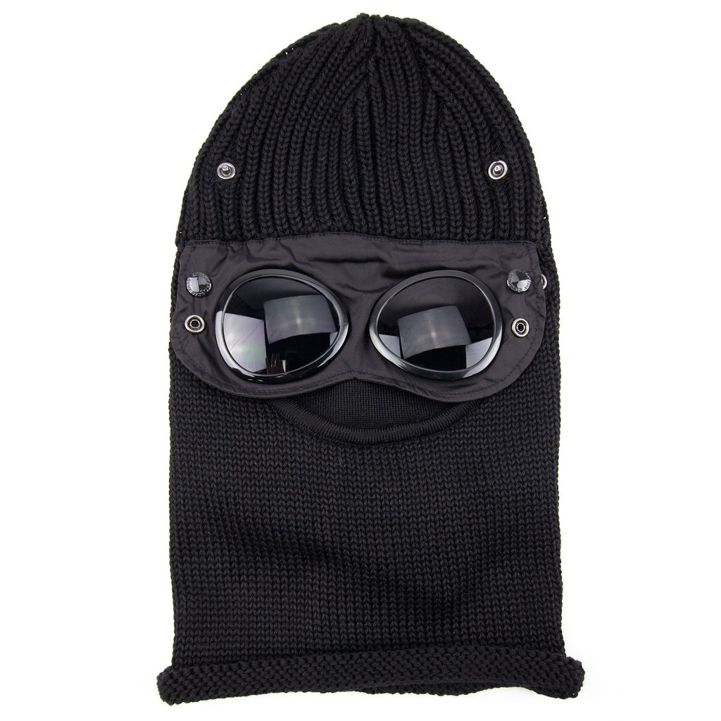 C.P. Company Merino Wool Goggle Balaclava Black 999