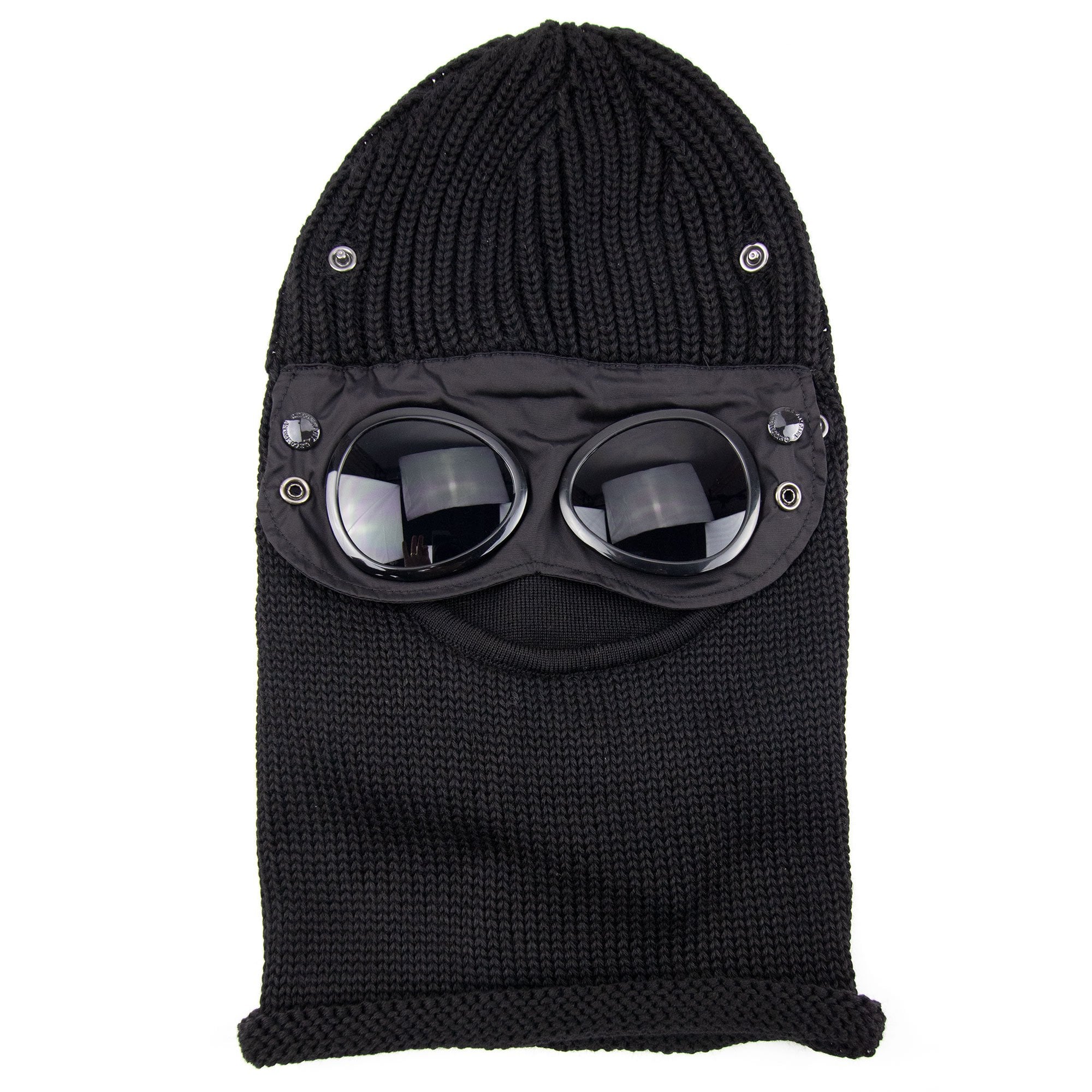 C.P. Company Merino Wool Goggle Balaclava Black 999