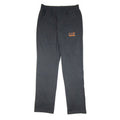 EA7 Rubber Logo Straight Cuff Track Pants Black