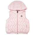 Moncler Junior Quitta Hooded Gilet Pink