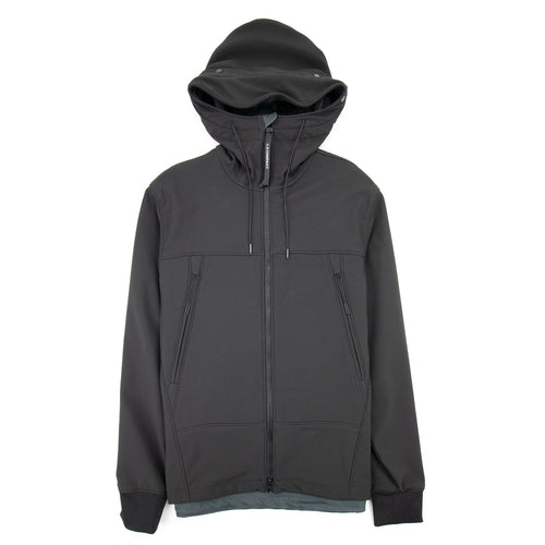 C.P. Company Soft Shell Goggle Jacket Black 999
