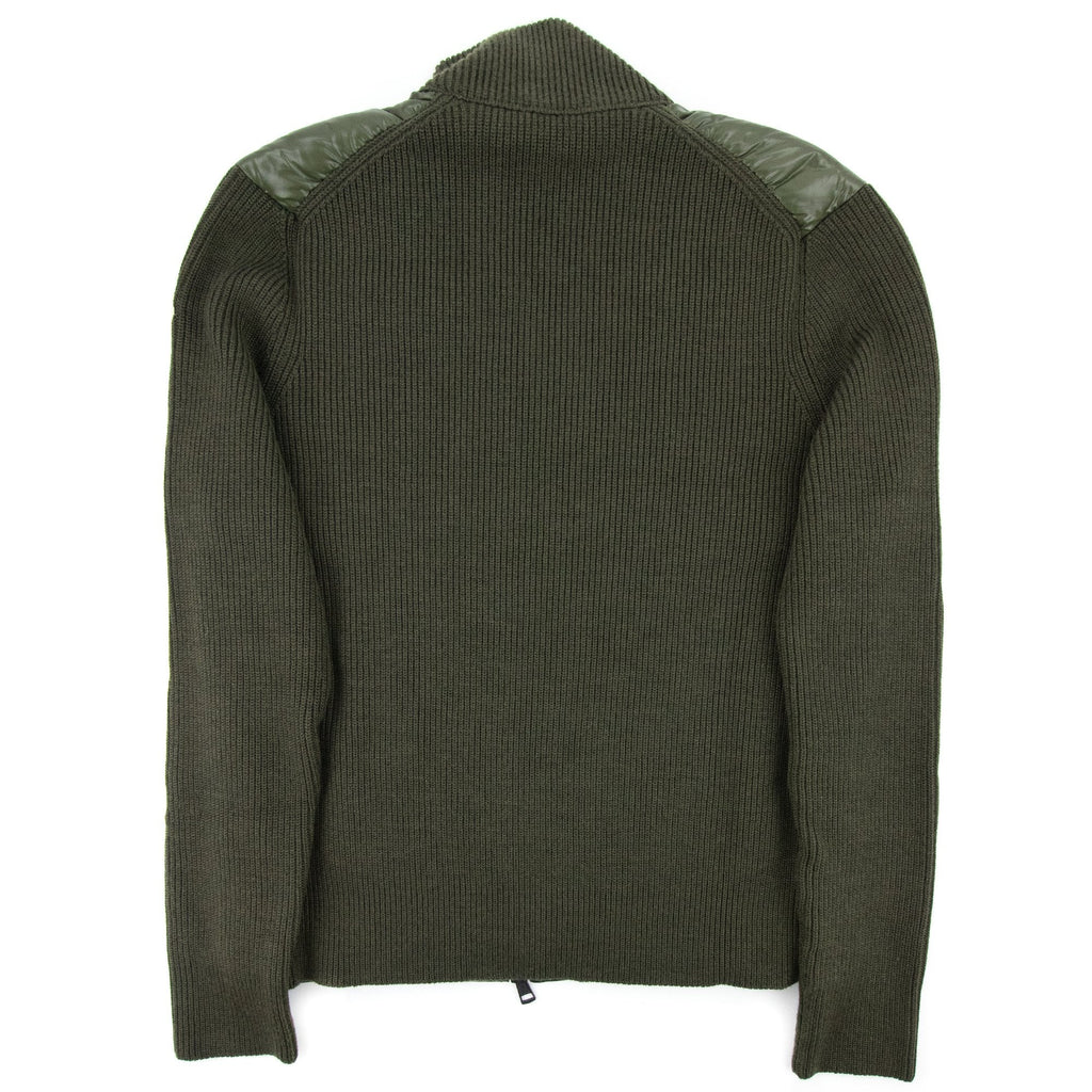 Moncler Maglione Tricot Card Cardigan Khaki 886