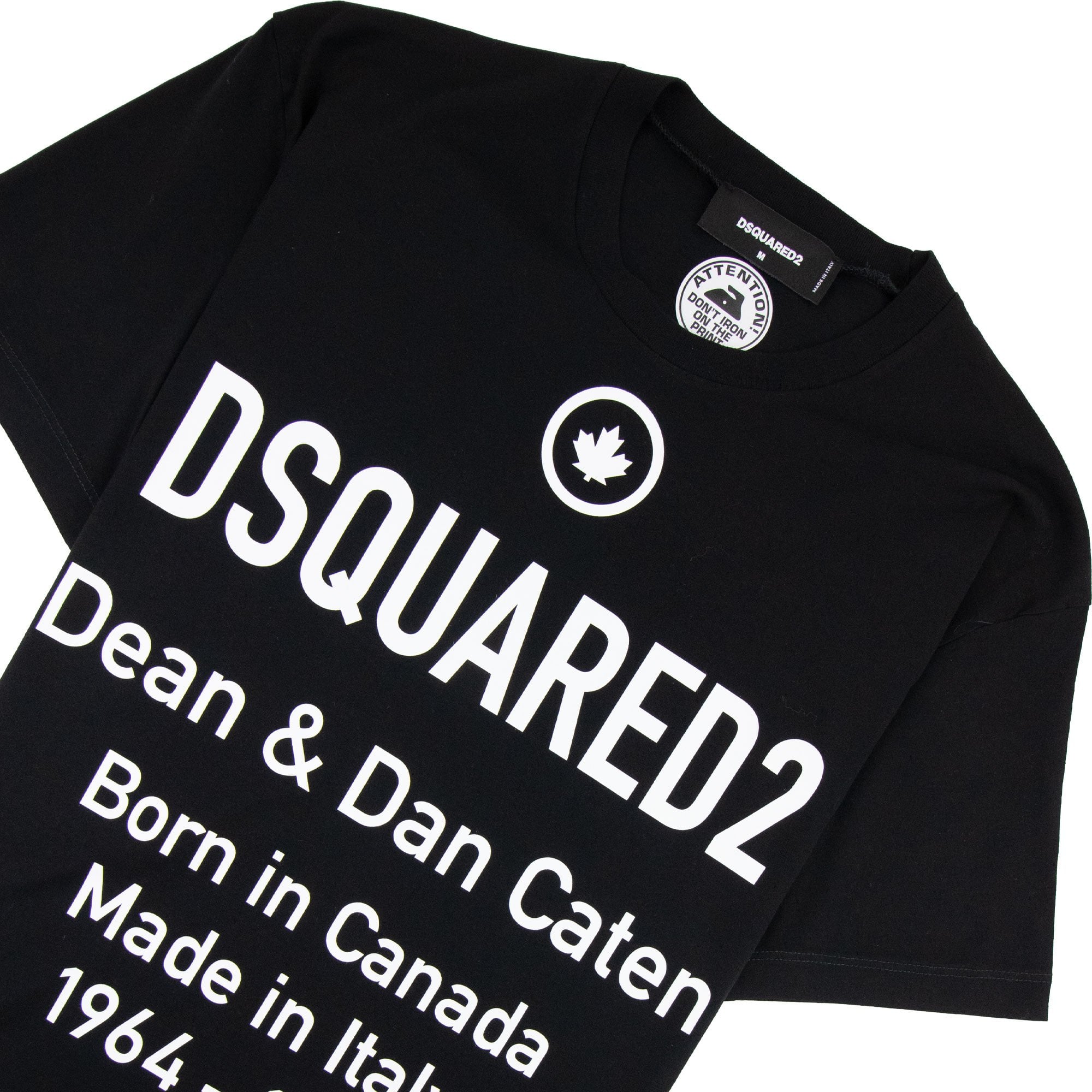 Dsquared2 Dean & Dan Symbol T-shirt Black