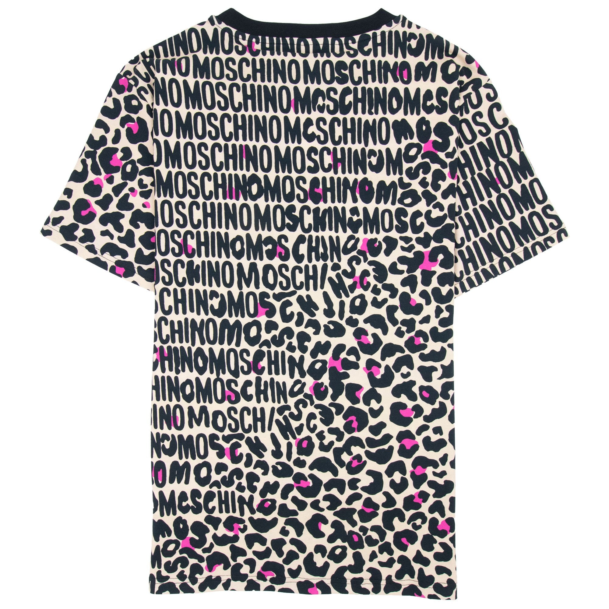 Moschino Underwear Leopard Print T Shirt Camel/black 1003