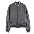 Dolce & Gabbana Light Weight Back Logo Bomber Jacket Black