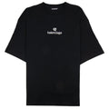 Balenciaga Front Logo Tshirt Black