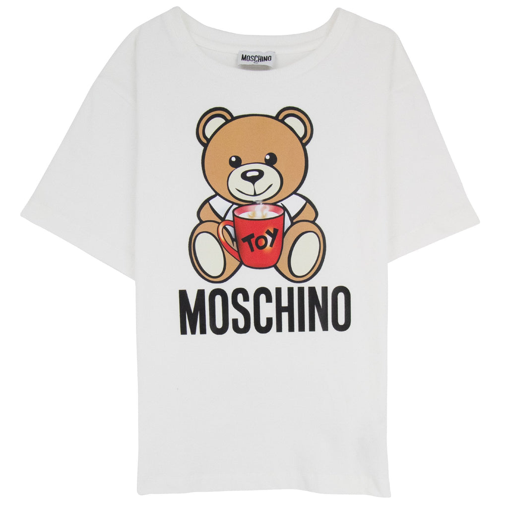 Moschino Kids Mug Teddy Bear Mix T-shirt Cloud 10063