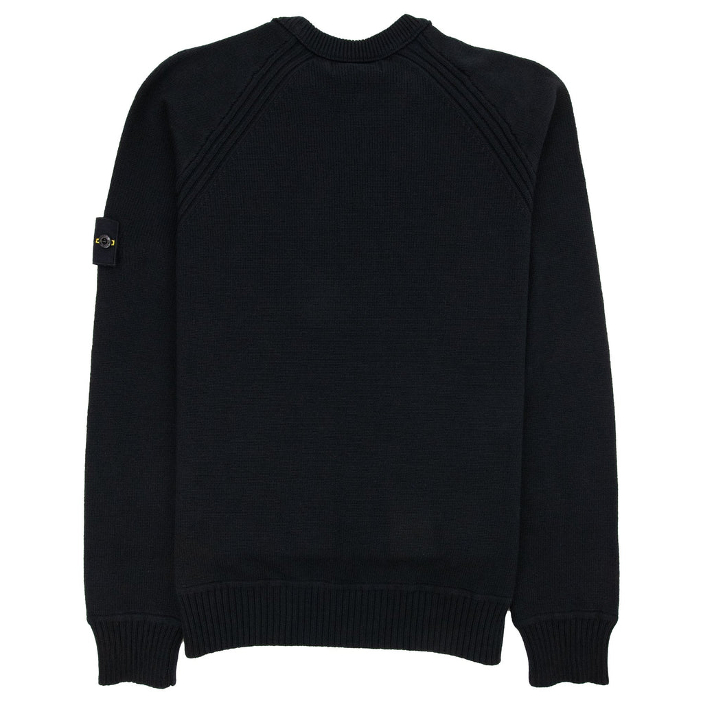 Stone Island 541a2 Crewneck Knit Black V0029