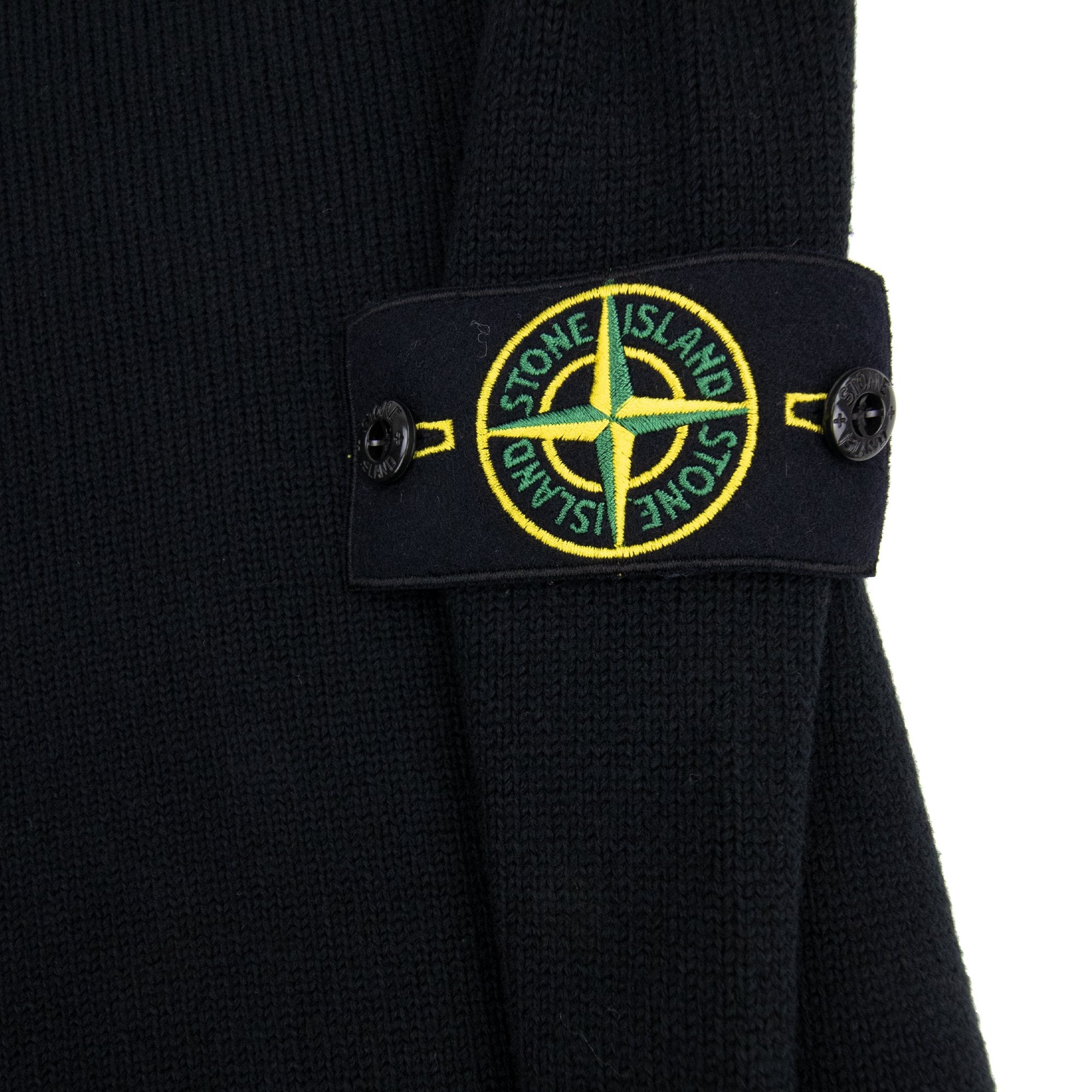 Stone Island 541a2 Crewneck Knit Black V0029