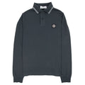 Stone Island Tip Collar Polo Charcoal V0065